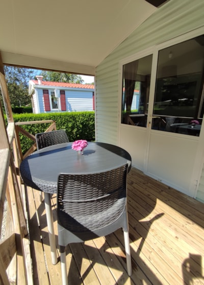 Mobile-homeWatipi ECO 26 m²  2 bedrooms + sheltered terrace 7 m²
