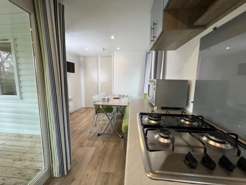 Mobil-Home  Soléo Confort 26M² (2 Chambres) + Terrasse Intégrée Couverte 9M²