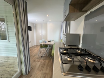 Mobile-home SOLO COMFORT  26M² (2 ROOMS) + sheltered terrace 9m²