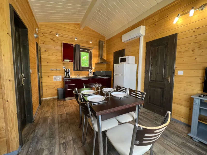 Chalet Savania Premium10 34M² (2 Chambres) + Terrasse Couverte De 13M²+Clim Réversible