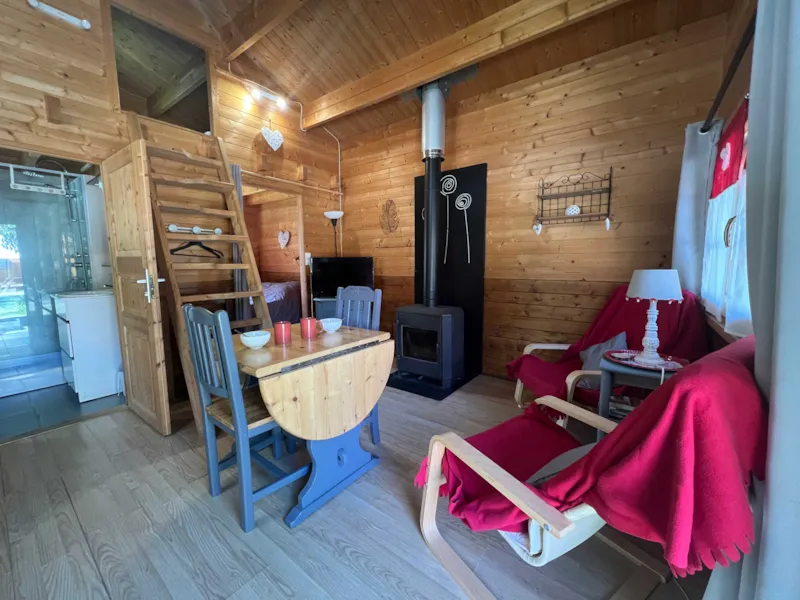 Chalet Confort Alpina 28 M² (1 Chambre + 1 Chambre Mezzanine)