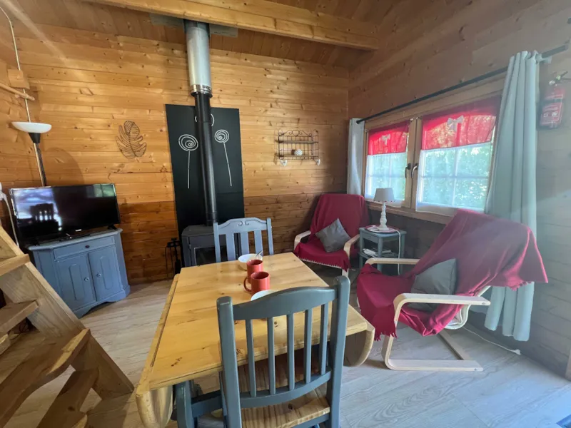 Chalet Confort Alpina 28 M² (1 Chambre + 1 Chambre Mezzanine)