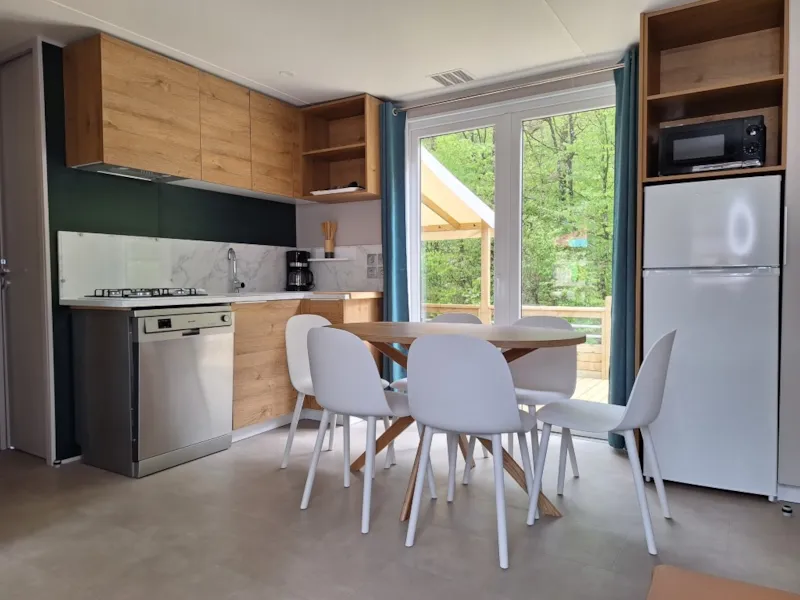 Cottage Ohara Côté Jardin Premium - 36M² - 3 Chambres + Terrasse Semi Cou + Tv + Lv + Vue Forêt