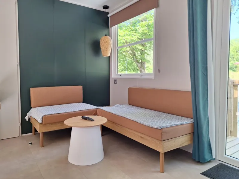 Cottage Ohara Côté Jardin Premium - 36M² - 3 Chambres + Terrasse Semi Cou + Tv + Lv + Vue Forêt