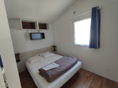 Mobile home Ibiza Confort  26m² (2 Bedrooms) + 18 m² semi-covered terrace (new!)
