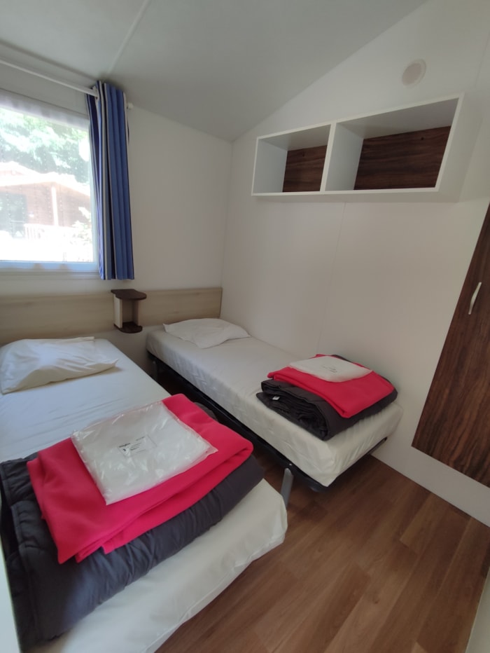 Mobil Home Ibiza Confort 26M² (2 Chambres) +  Terrasse Semi  Couverte De 18 M² (New!)