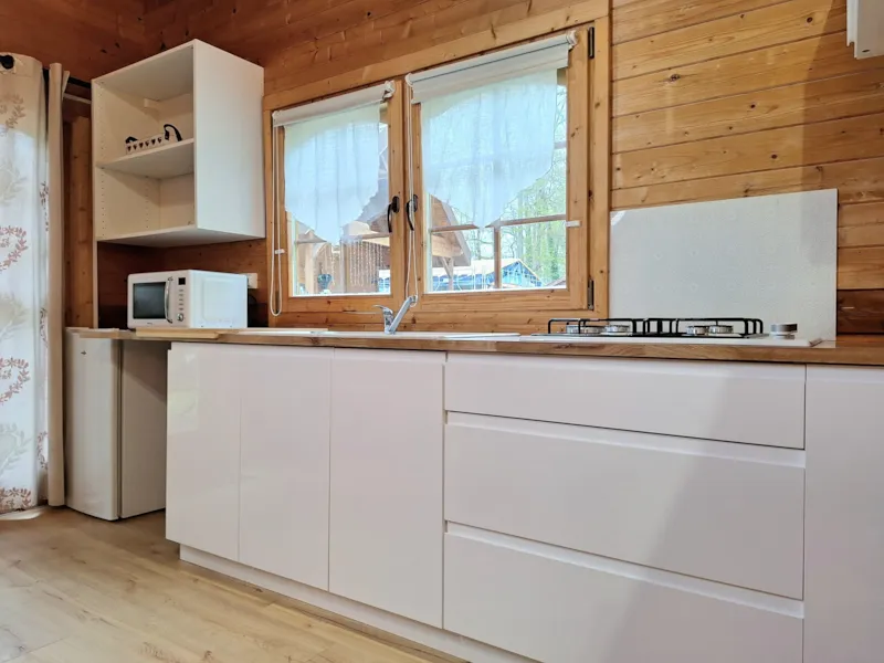 Chalet Confort Alpina 28 M² (1 Chambre + 1 Chambre Mezzanine)