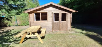 Mietunterkunft - Wanderhütte (Ohne Sanitäranlagen) - Flower Camping du Lac de la Seigneurie