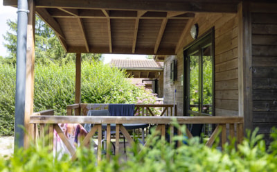 Chalet CONFORT Monia 27 m² (2 Bedrooms) + sheltered terrace 10m²+ air conditioning
