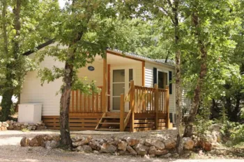 Mietunterkunft - Mobilheim Confort Plus 2 Zimmer - M07 - DOMAINE LE CLOS DES CAPITELLES