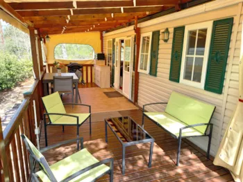 Mietunterkunft - Mobilheim Prestige  3 Zimmer - A07 - DOMAINE LE CLOS DES CAPITELLES