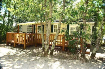 Mietunterkunft - Mobilheim Prestige Plus 2 Zimmer – C06 - DOMAINE LE CLOS DES CAPITELLES