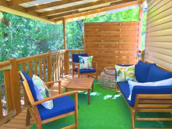 Mietunterkunft - Mobilheim Prestige Plus 3 Zimmer - A05 - DOMAINE LE CLOS DES CAPITELLES