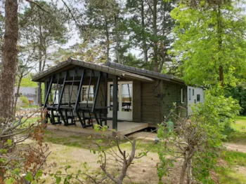 Mietunterkunft - Chalet Le Royal 3 Zimmer 46M² + Überdachte Terrasse 12M² - NANTES CAMPING