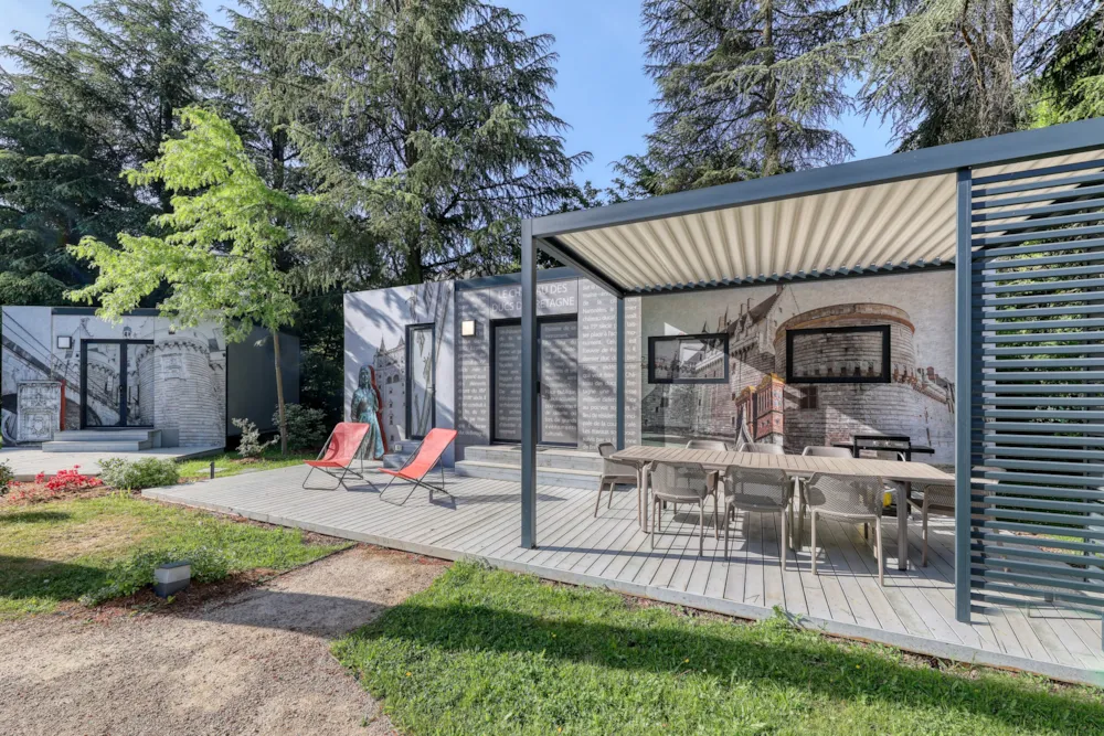 Location - Cottage Carrousel 4 Chambres + 3 Salles De Bain 60M2 - NANTES CAMPING