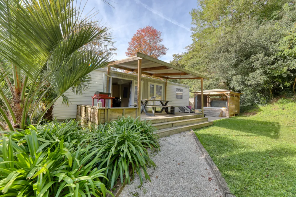 Location - Cottage Atlantique 3 Chambres + 2 Salles De Bain 40M² + Spa - NANTES CAMPING