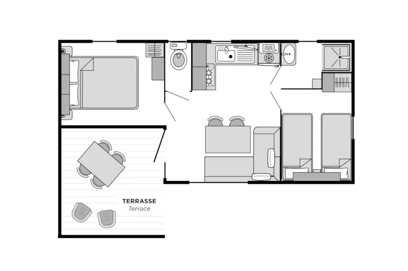 Cottage Dune Confort Climatisé / S