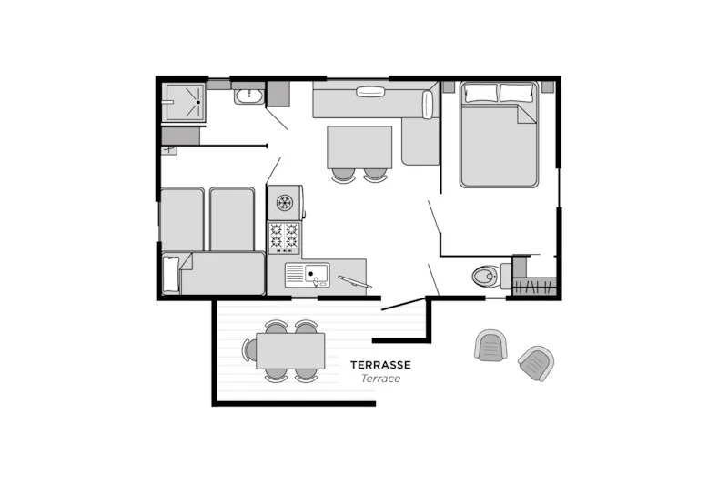 Cottage Florès Classic Climatisé / S
