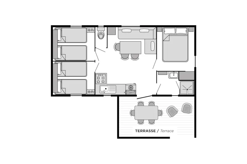 Cottage Venezia Confort Climatisé / D