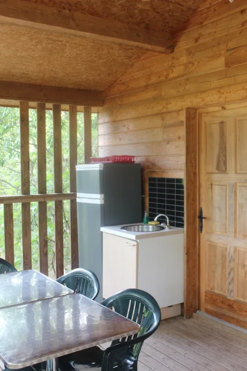 Mietunterkunft - Hütte Ohne Sanitäranlagen - image n°4 - Camping LES CHENES