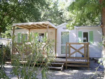 Mietunterkunft - Mobil-Home Romarin 3 Zimmer (31M²) - Camping Vert Gapeau
