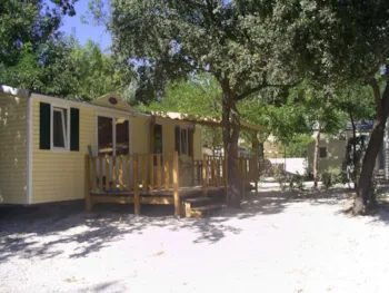 Mietunterkunft - Mobil-Home Azur Spacieux - Klimaanlage - Camping Vert Gapeau