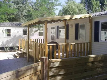 Mietunterkunft - Mobil-Home Cannelle 3 Zimmer Klimaanlage - Camping Vert Gapeau