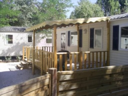 Accommodation - Mobil-Home Harmonie 3 Bedrooms Air-Conditioning - Camping Vert Gapeau