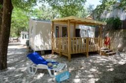 Accommodation - Mobil Home Harmonie Climatisé (29M²) - Camping Vert Gapeau
