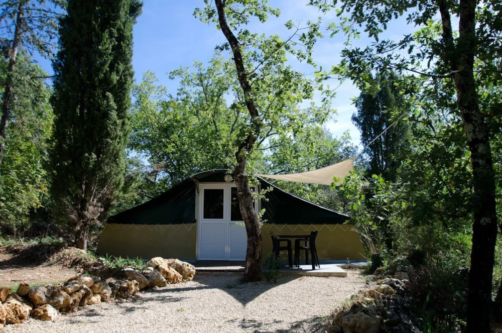 Huuraccommodatie(s) - Cosy Lodge - Camping Naturiste La Tuquette