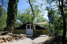 Huuraccommodatie(s) - Cosy Lodge - Camping Naturiste La Tuquette