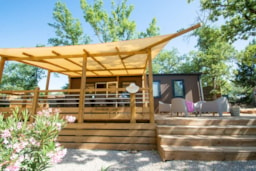 Huuraccommodatie(s) - Cottage Premium Favienta Loca - Camping Naturiste La Tuquette