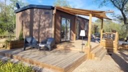 Accommodation - Cottage Premium Pomme De Pin - Camping Naturiste La Tuquette