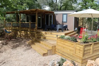 Accommodation - Cottage Premium Rêves D'été - Camping Naturiste La Tuquette