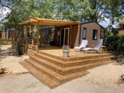 Huuraccommodatie(s) - Premium Cottage Bonum Vitae - Camping Naturiste La Tuquette