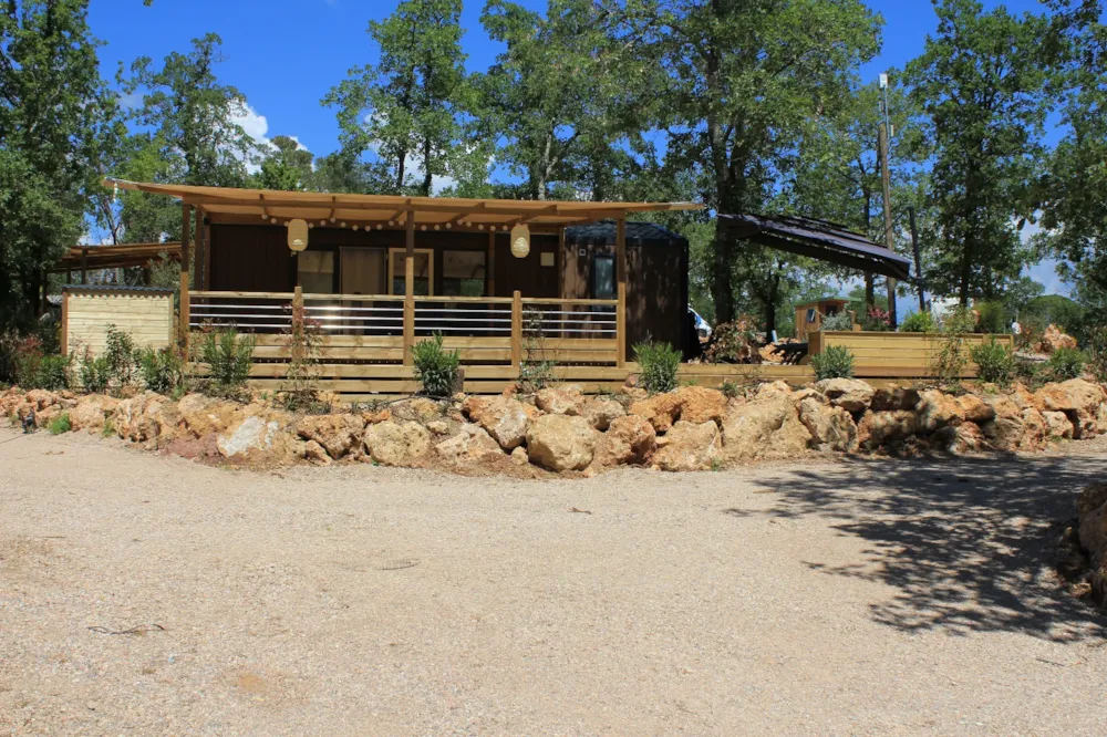 Huuraccommodatie(s) - Cottage Premium Viva La Vida - Camping Naturiste La Tuquette