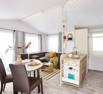 Accommodation - Cottage Premium 7Ème Ciel - Camping Naturiste La Tuquette