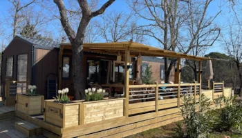 Accommodation - Cottage Premium 7Ème Ciel - Camping Naturiste La Tuquette