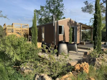 Mietunterkunft - Cottage Premium Pomme De Pin - Camping Naturiste La Tuquette