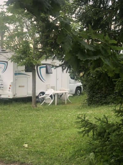 Campsite for tents, caravans, and RVs
