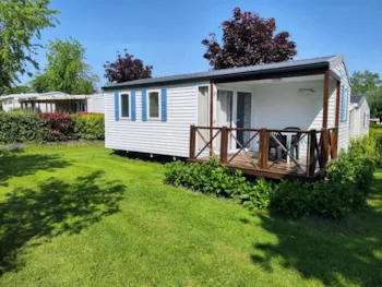 Mietunterkunft - Mobilheim Cosy  "O'hara" - CAMPING LES RIVES DE VILAINE
