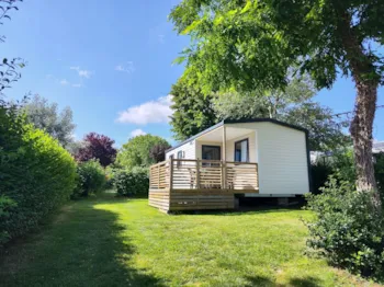 Mietunterkunft - Mobilheim Cosy "Pacifique" - CAMPING LES RIVES DE VILAINE