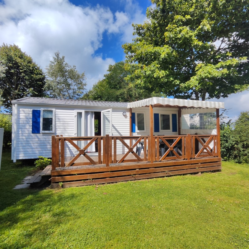 Stacaravan famille "Nirvana"3 slaapkamers