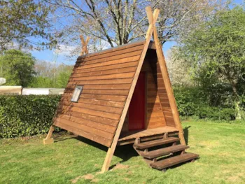 Mietunterkunft - Ungewöhnliche Hütte „Cabadienne“ (Neuheit 2026) - CAMPING LES RIVES DE VILAINE