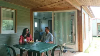 Accommodation - Cottage Comfort+ 2 Bedrooms D - Camping Paradis Vallée du Lot