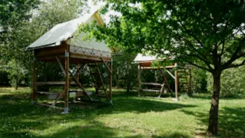 Accommodation - Tent Bivouac - Camping Paradis Vallée du Lot