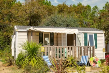 Mietunterkunft - Cottage 2 Schlafzimmer ** - Camping Sandaya Soulac Plage