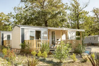 Mietunterkunft - Cottage Alizé 2 Schlafzimmer *** - Camping Sandaya Soulac Plage