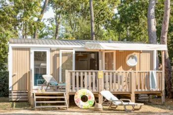 Mietunterkunft - Cottage 2 Schlafzimmer Klimaanlage**** - Camping Sandaya Soulac Plage