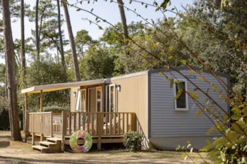 Mietunterkunft - Cottage 3 Schlafzimmer Klimaanlage**** - Camping Sandaya Soulac Plage
